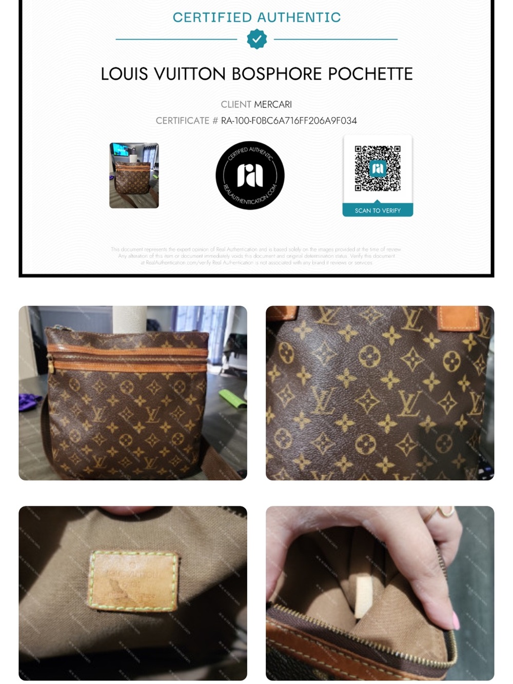 Louis Vuitton Brown Monogram Canvas Messenger with Tan Trim - Picture 9 of 9